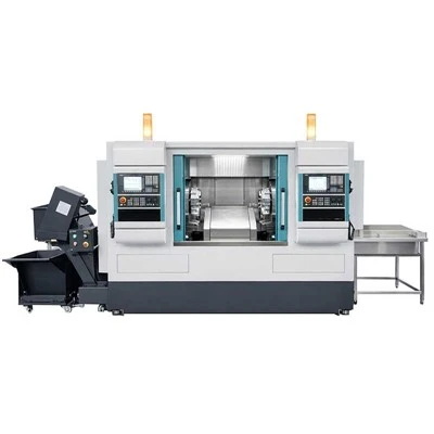 Tokarka CNC z podwójną końcówką
